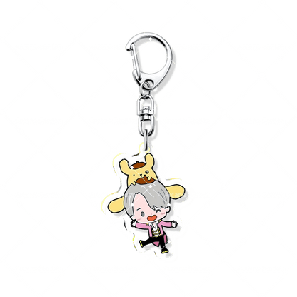 Yuri!!! on Ice - Anime Acrylic Keychains in 25 designs