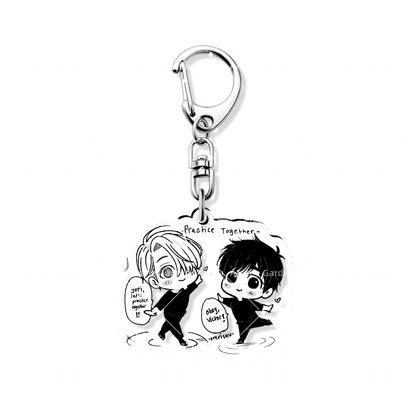 Yuri!!! on Ice - Anime Acrylic Keychains in 25 designs